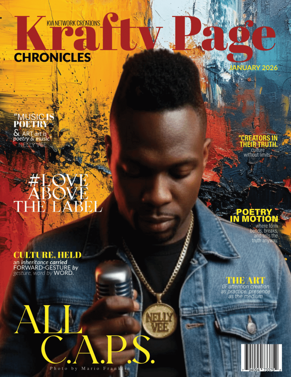 Krafty Page ChronicleS Issue 1: Love Above the Label original magazine cover